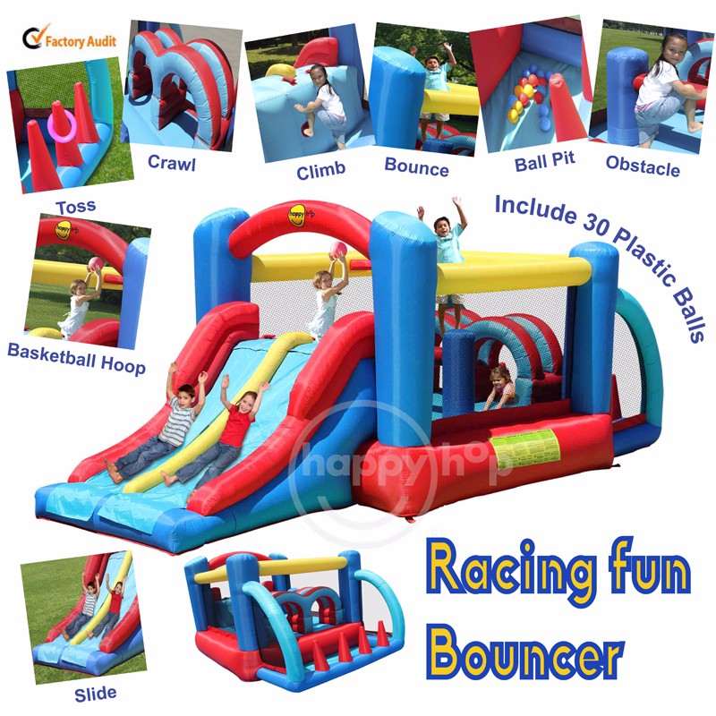 9163--Racing Fun Bouncer