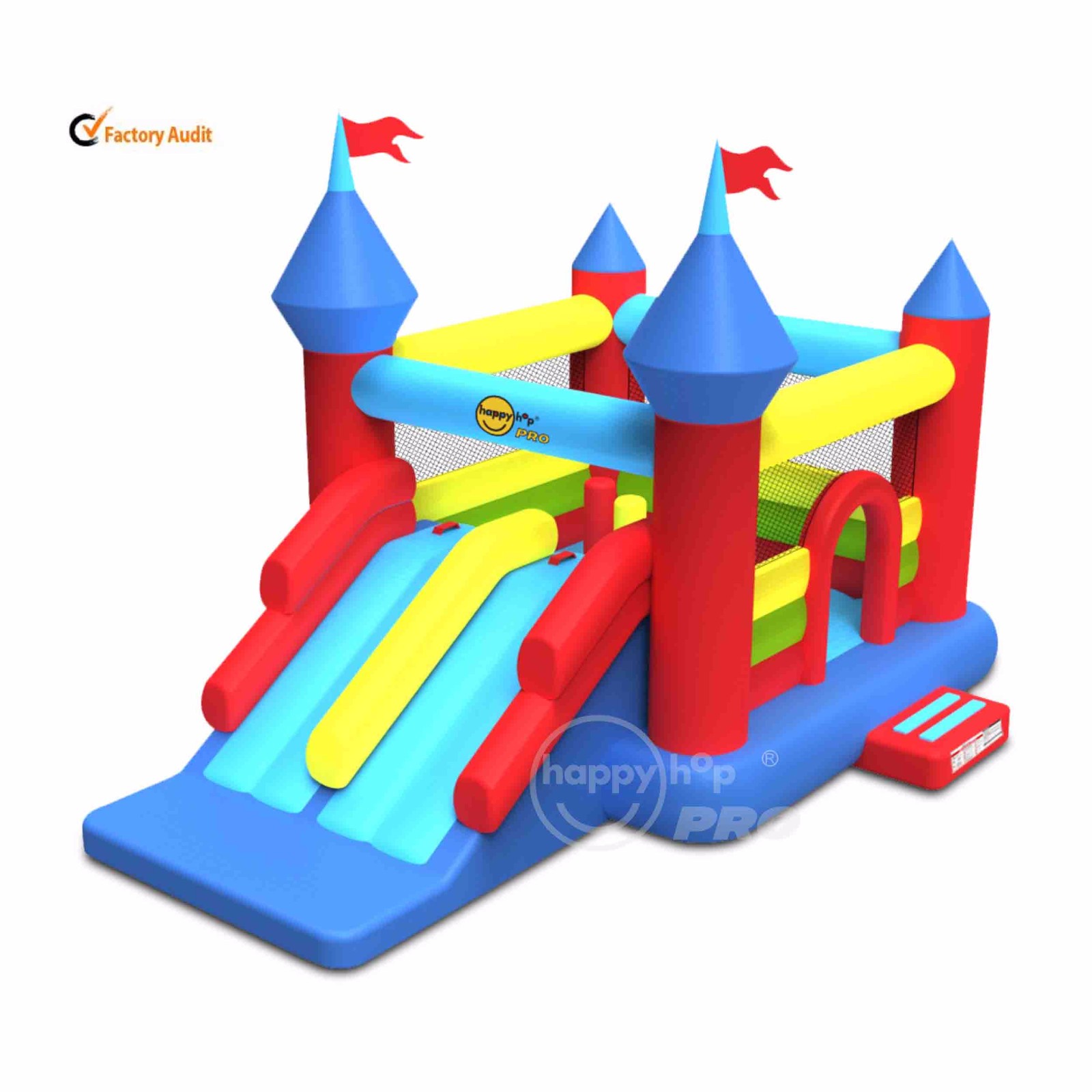 1205--Super Castle Bouncer with Double Slide