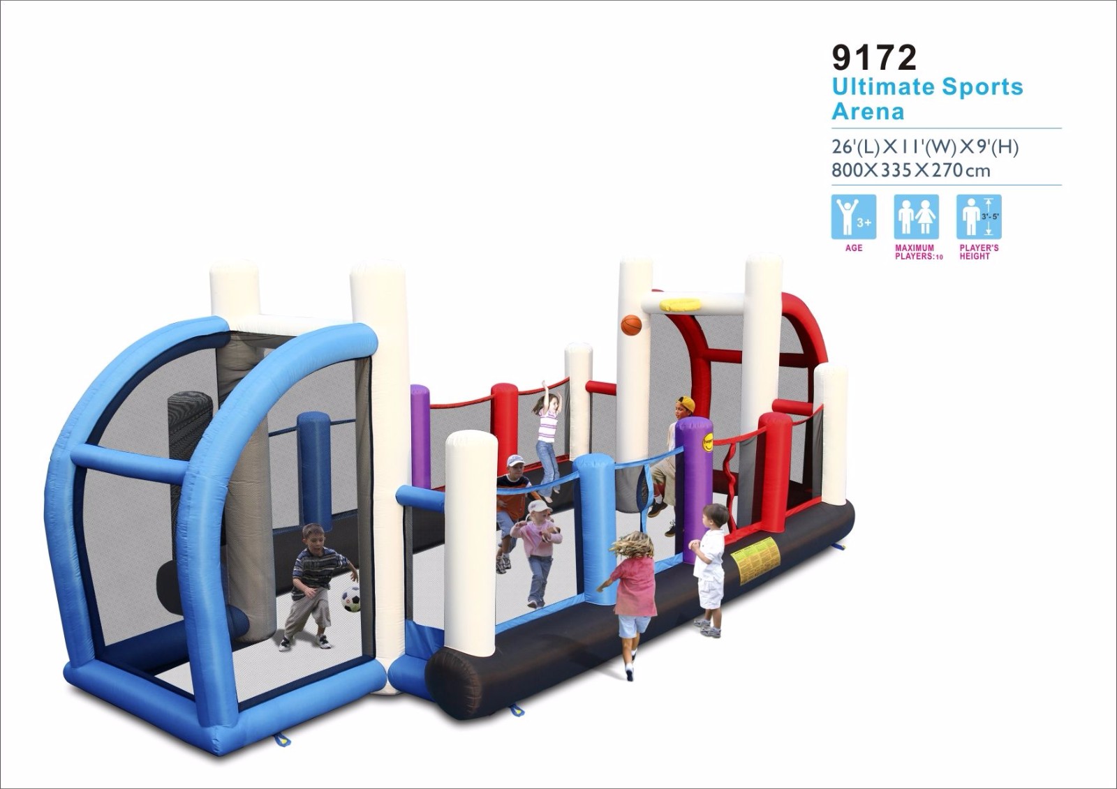 Inflatable Sport Zone-9172 Ultimate Sports Arena