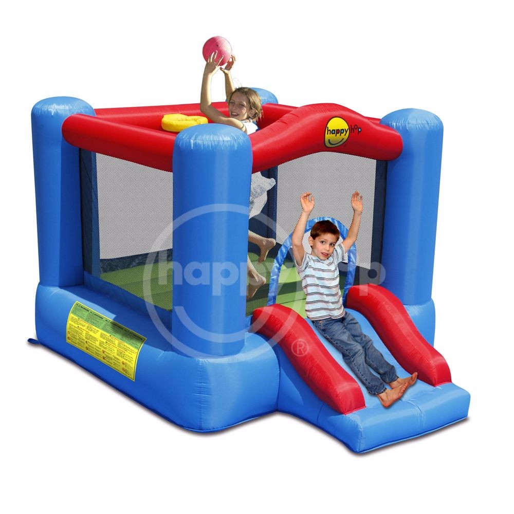 9270-Slide and Hoop Bouncy Castle