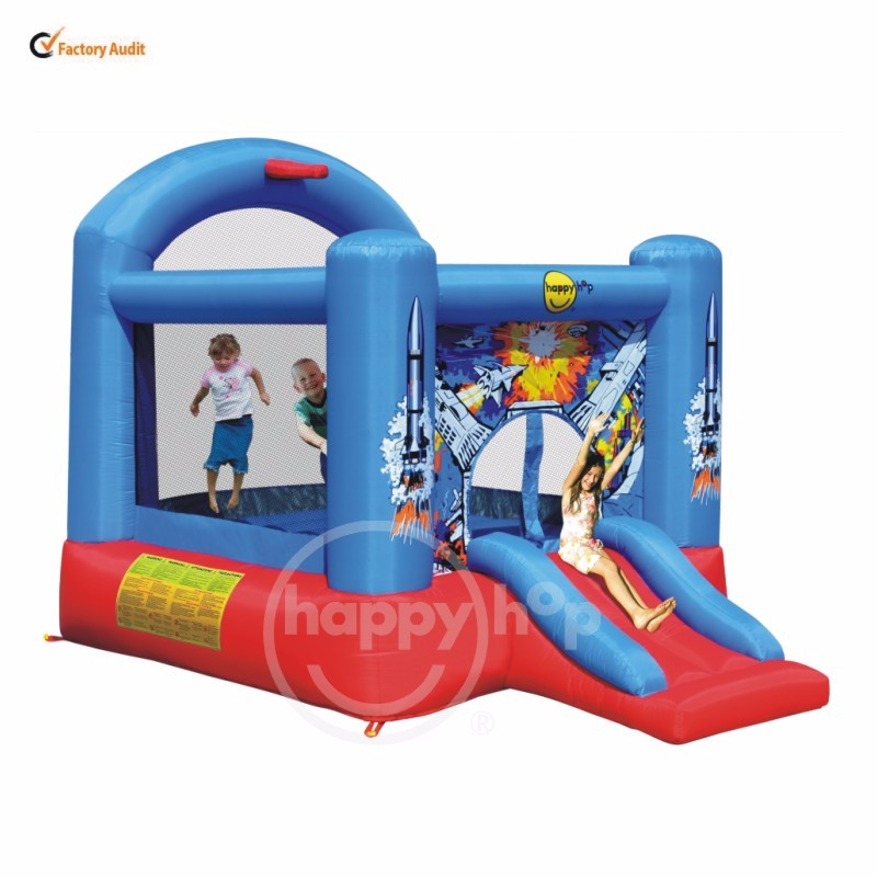 9304B-Space Slide and Hoop Bouncer