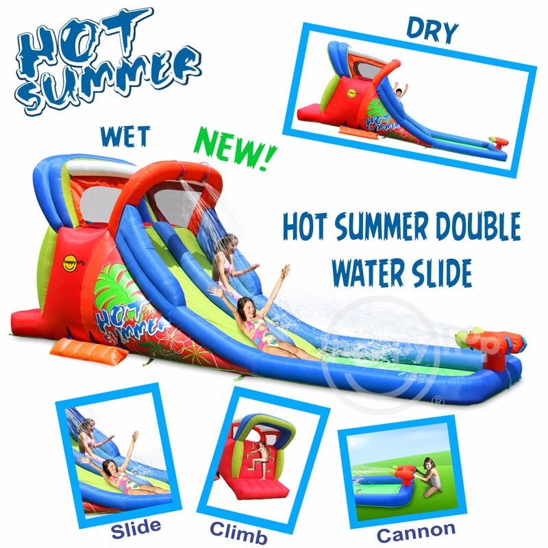 9129 -- Hot Summer Double Water Slide