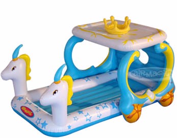 PVC Inflatable Toy-8202 Princess Carriage