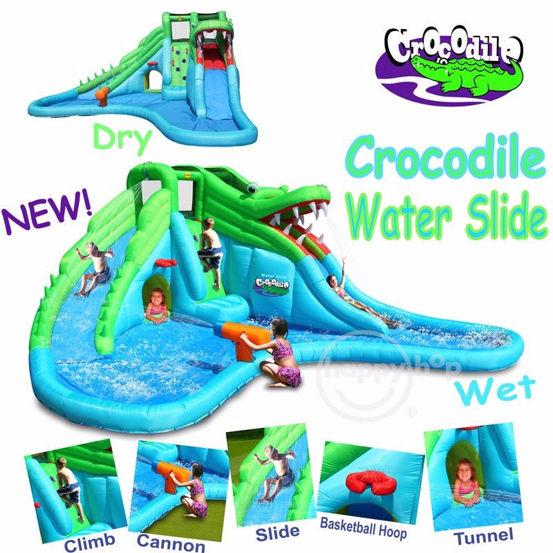 9517-Crocodile Water Slide