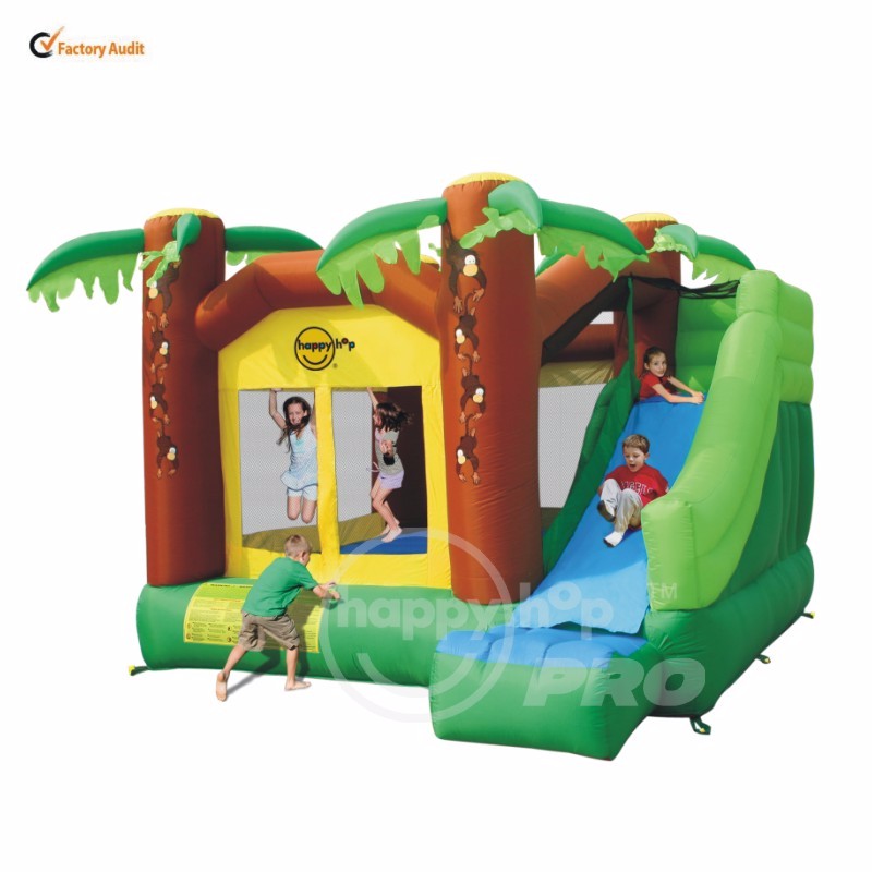 9164-Jungle Climb and Slide Bouncy House