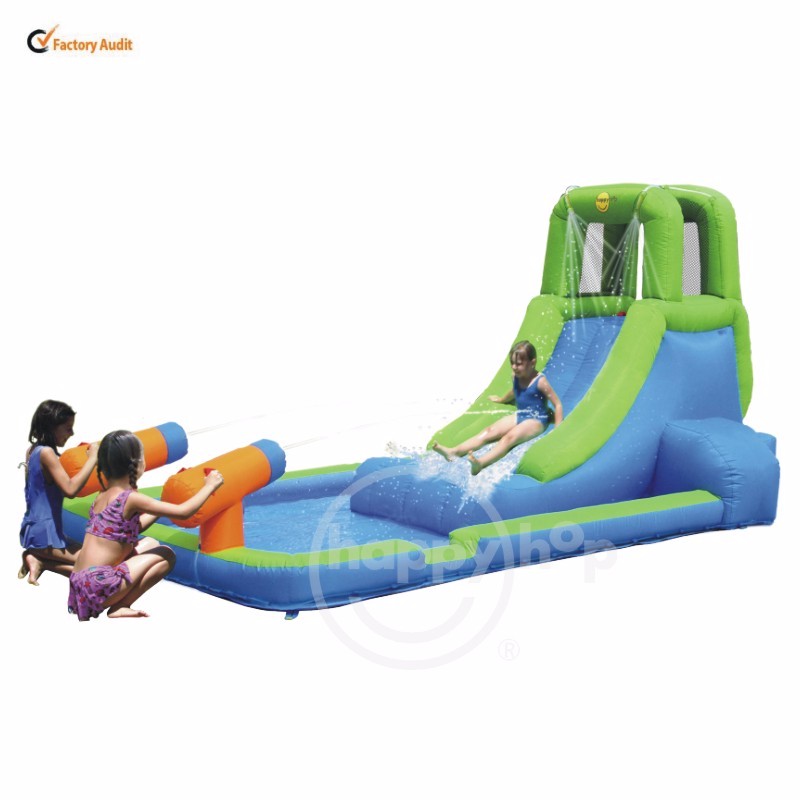 9040-Water Slide With Pool and Cannons