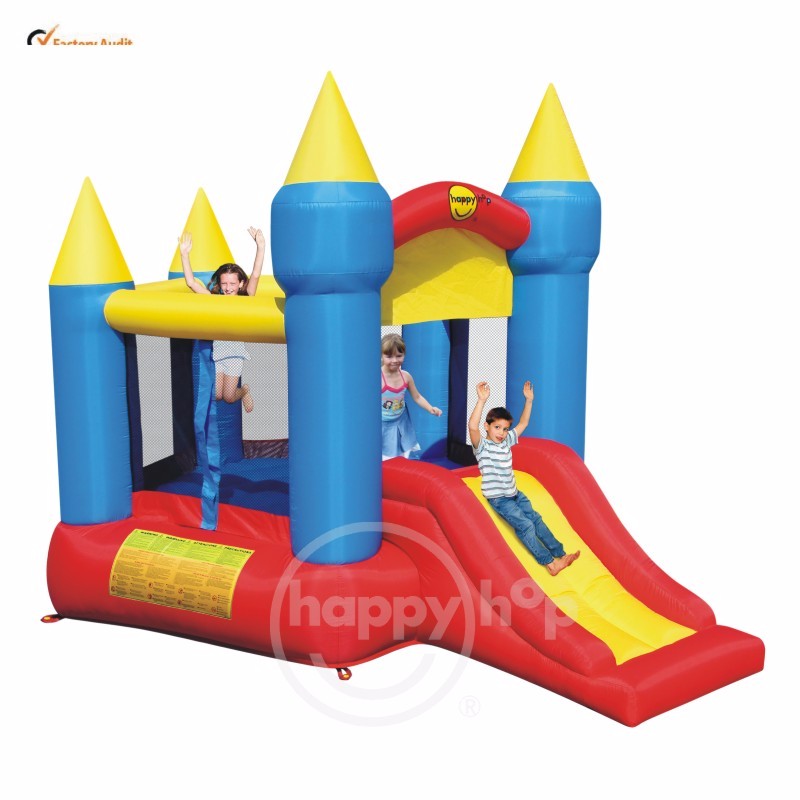 9018-Pentagon-shaped Castle Bouncer With Slide