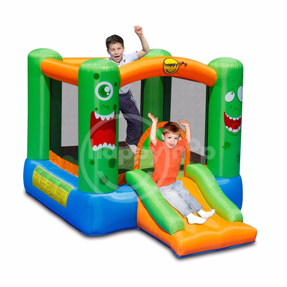 9208-Monster Slide and Hoop Bouncer